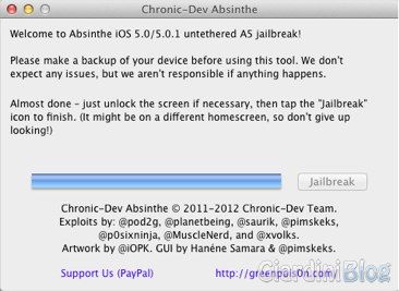 Guía Jailbreak iOS 5.0.1 iPhone 4S, iPad 2 [Win / Mac]