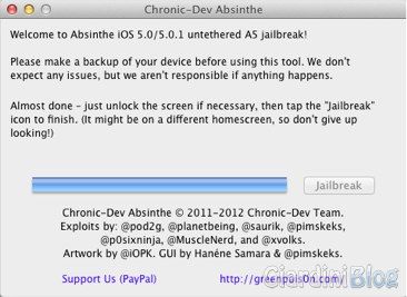 Guide Jailbreak iOS 5.0.1 iPhone 4S, iPad 2 [Win / Mac]