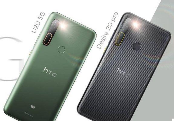 HTC U20 5G y Desire 20 Pro oficial