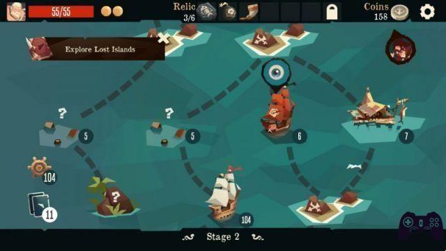 Pirates Outlaws, the review of the roguelite deckbuilding that takes us to the Seven Seas