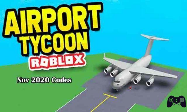 Códigos de magnata do aeroporto Roblox (novembro de 2020)