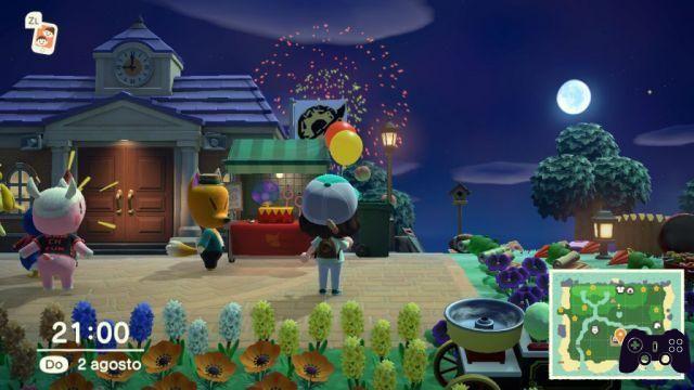 Animal Crossing Guide: New Horizons - Guía de fuegos artificiales