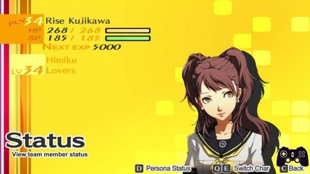Persona 4 Golden Guide - Guia completo para Social Link by Rise (Lovers)