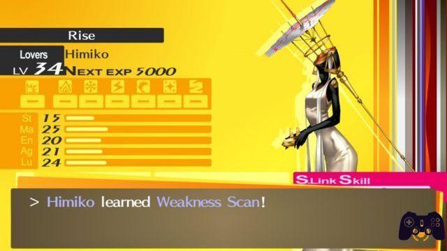 Persona 4 Golden Guide - Guide complet du lien social par Rise (amoureux)