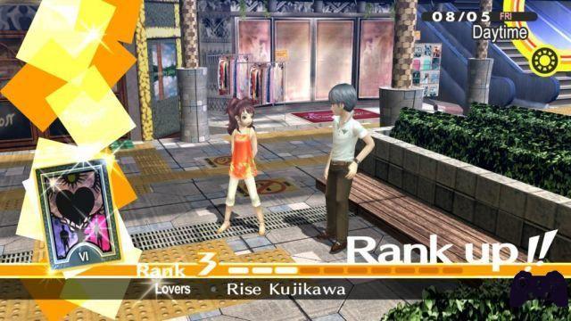 Persona 4 Golden Guide - Guide complet du lien social par Rise (amoureux)