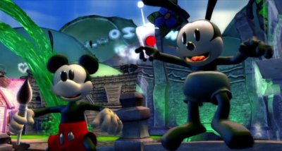 El recorrido de Disney Epic Mickey 2: La aventura de Mickey y Oswald