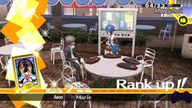 Guide Persona 4 Golden - Guía completa del enlace social de Marie (Aeon)