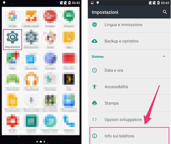 Cómo actualizar Android en tableta