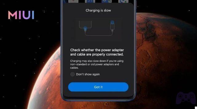 Xiaomi, les smartphones notifieront une charge lente et des câbles défectueux