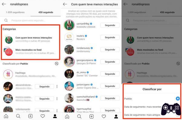 Instagram recommande les comptes à ne plus suivre en fonction des interactions