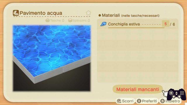 Animal Crossing: New Horizons, Summer Seashell Projects guide