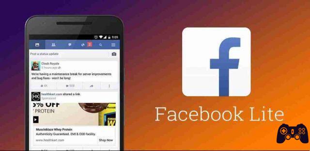 Qual é a diferença entre o Facebook e o Facebook Lite