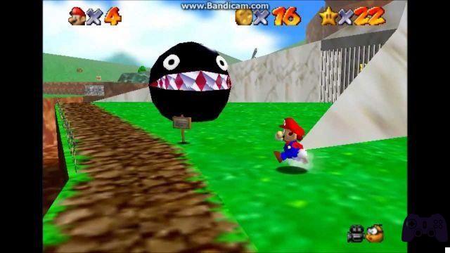 Super Mario 64: todas las estrellas del campo de batalla de Bob-omb