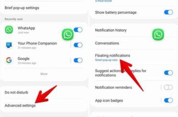Cómo deshabilitar las burbujas de notificación en los teléfonos Samsung Galaxy