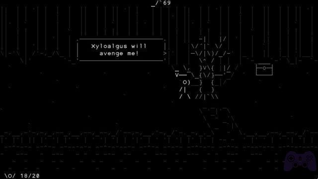 Stone Story RPG, la revisión de un RPG inactivo en arte ASCII