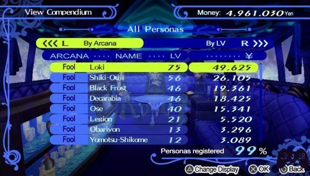 Guide Persona 4 Golden - Guía de trofeos y platino