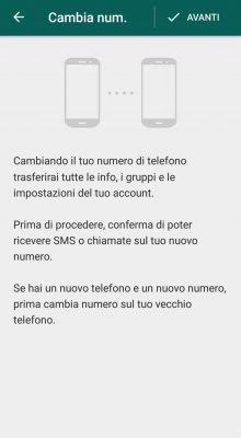 Como mudar o número de telefone no Whatsapp