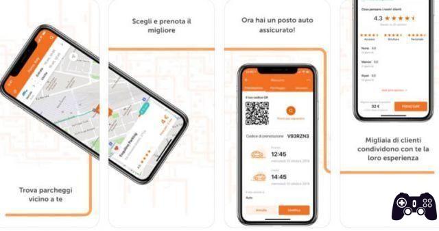 App to find parking, no more wandering!