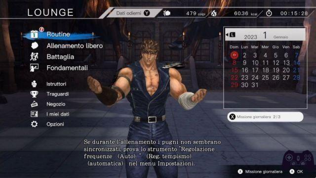 Fitness Boxing: Fist of the North Star, the review of the boxing game with Kenshiro