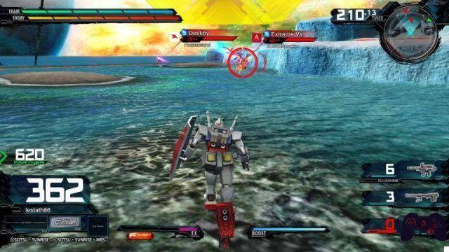 Traje móvil Gundam Extreme VS. Maxiboost ON | Revisión