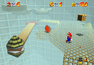 Super Mario 64: where to find the Stars in the Ticked Pendulum