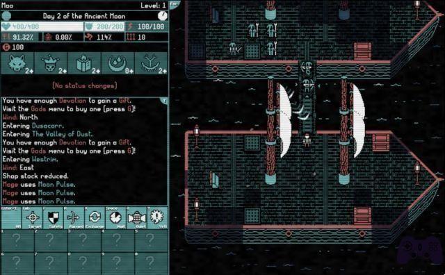 Moonring, a análise sem sentido de um jogo grátis fora do tempo