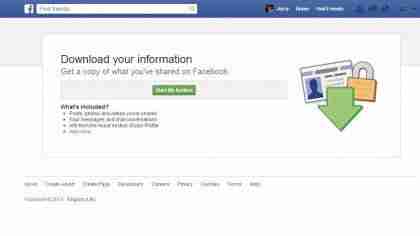 How to backup Facebook data
