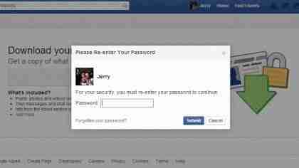 How to backup Facebook data