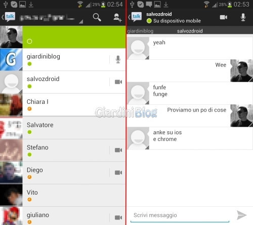 Google Hangouts review, the new opponent of Whatsapp