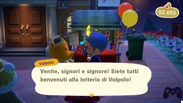 Animal Crossing: New Horizons, guide de loterie Volpolo