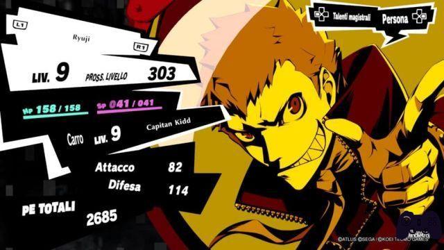 Guia Guia completo para Ryuji [Caveira] - Persona 5 Strikers