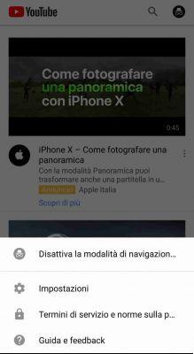 Comment utiliser la navigation incognito sur YouTube