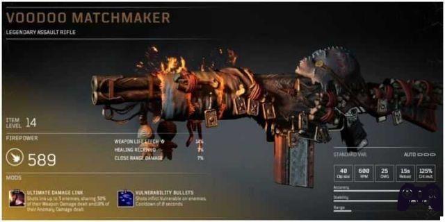 Outriders: guide for all legendary weapons