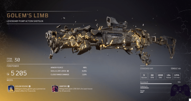 Outriders: guide for all legendary weapons