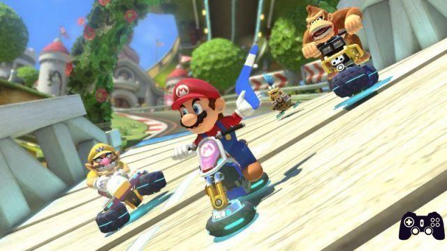 La procédure pas à pas de Mario Kart 8