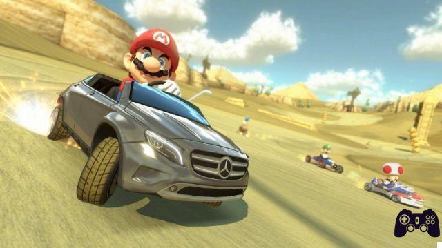 La procédure pas à pas de Mario Kart 8