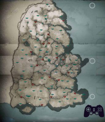 Guia completo do mapa - Assassin's Creed: Valhalla