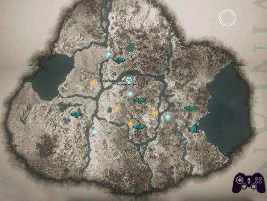 Guía completa de mapas - Assassin's Creed: Valhalla