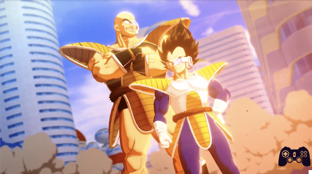 Dragon Ball Z Kakarot : manger de la pâte Vegeta avec Goku