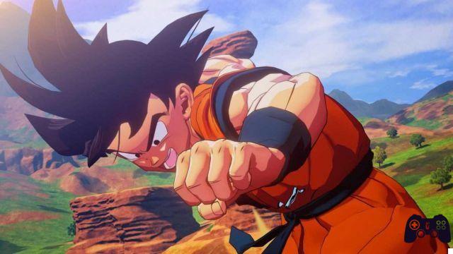 Dragon Ball Z Kakarot : manger de la pâte Vegeta avec Goku