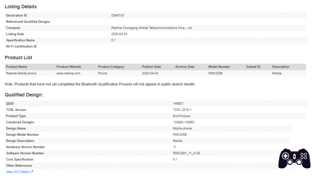 Realme X3 SuperZoom ha obtenido la certificación Bluetooth SIG: ¿el lanzamiento es inminente?