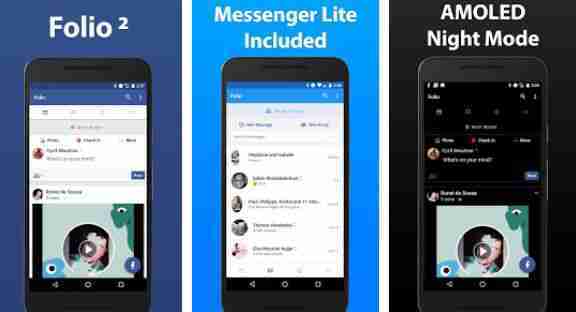 Alternativa de aplicativo um facebook por Android