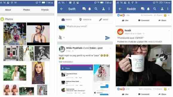 Application alternative à Facebook pour Android