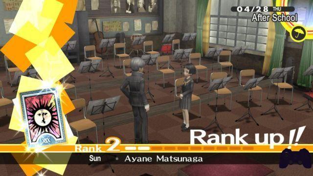 Persona 4 Golden Guide - Guide complet du lien social par Yumi / Ayane (Sun)