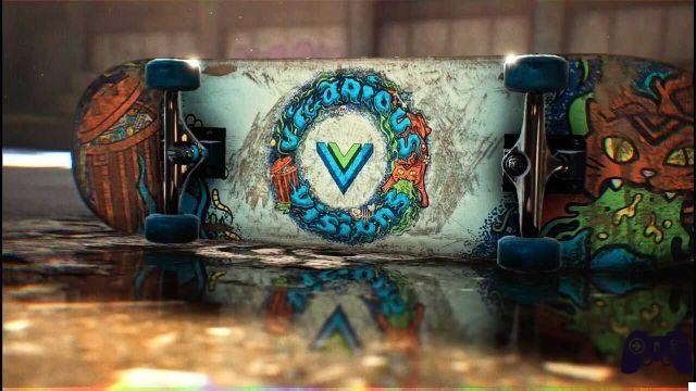 Skater profissional 1 + 2 de Tony Hawk: como encontrar logotipos da Vicarious Visions