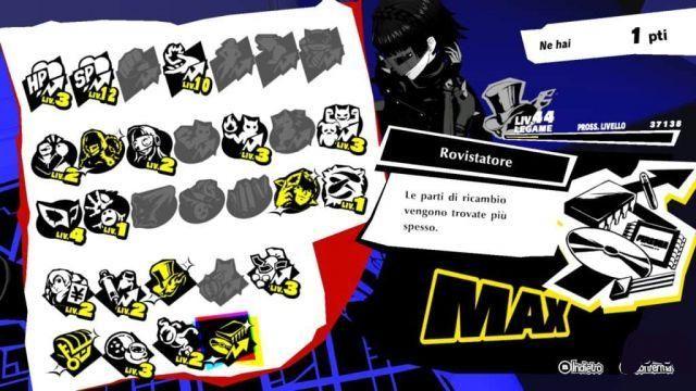 Guide complet des pièces de rechange - Persona 5 Strikers