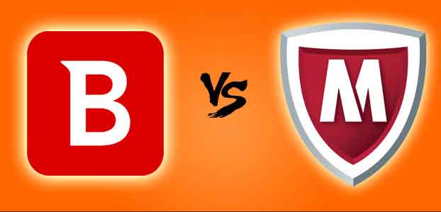 Bitdefender VS McAfee: la comparativa definitiva