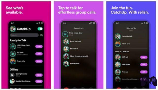 Facebook lance CatchUp, les appels vidéo de groupe sans compte