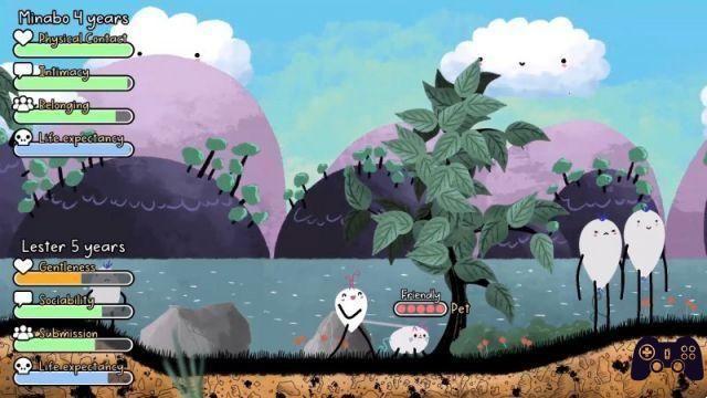 Minabo – A walk through life, turnip-based life simulator review