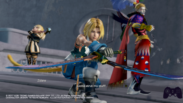 Antevisão do Dissidia Final Fantasy NT